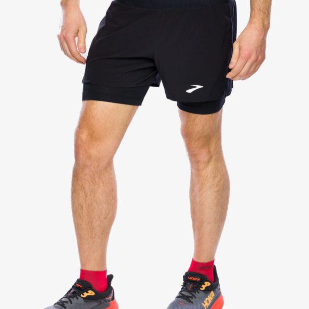 Cumpăra Pantaloni scurti alergare Brooks High Point 3in 2-in-1 Short 2.0 - black