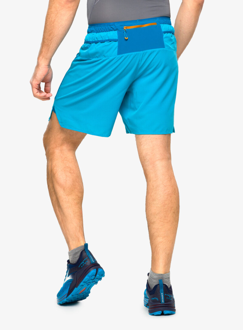 Pantaloni scurti alergare Brooks High Point 7 2-in-1 Short - hyper blue/mist/pacific preţ