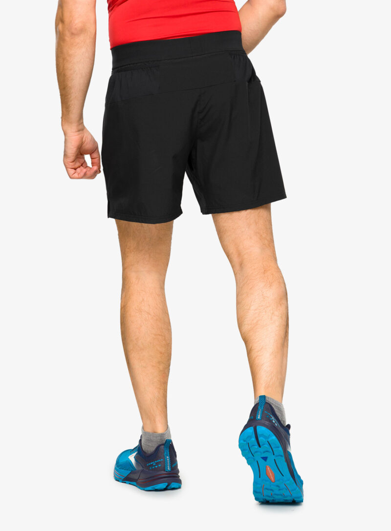 Pantaloni scurti alergare Brooks Sherpa 7 2-in-1 Short - black preţ