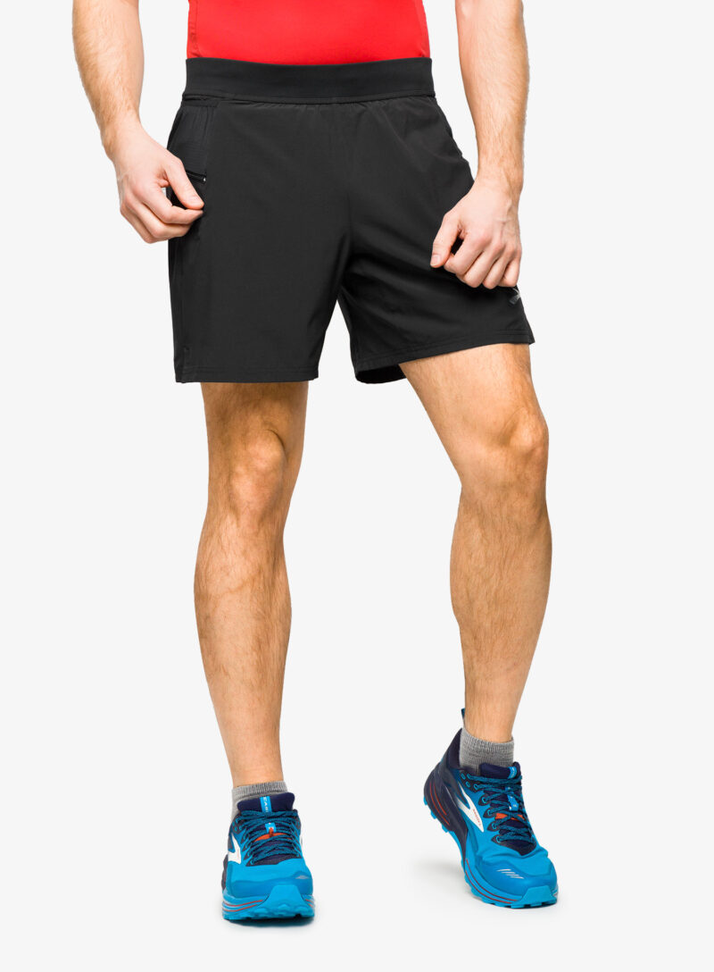 Pantaloni scurti alergare Brooks Sherpa 7 2-in-1 Short - black