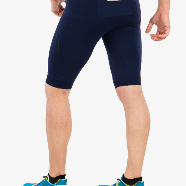 Pantaloni scurti alergare Brubeck Running Force 1/2 - navy preţ