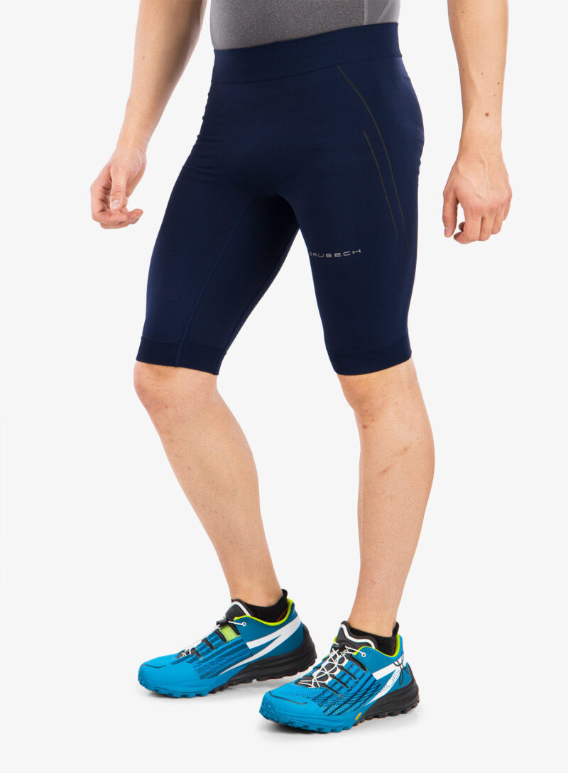 Cumpăra Pantaloni scurti alergare Brubeck Running Force 1/2 - navy