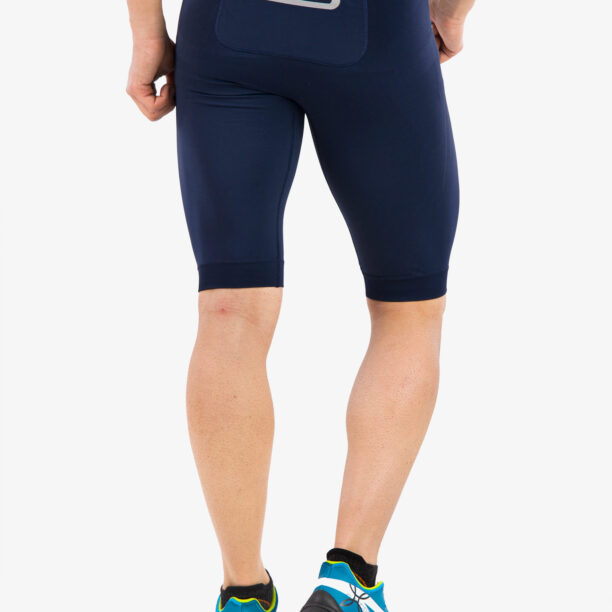 Preţ Pantaloni scurti alergare Brubeck Running Force 1/2 - navy