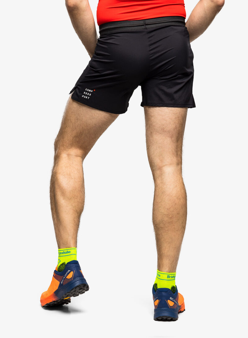 Cumpăra Pantaloni scurti alergare Compressport Performance Short - black