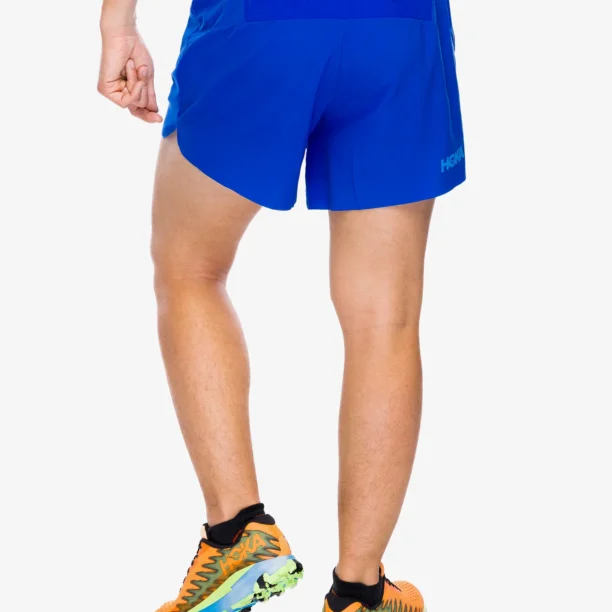 Pantaloni scurti alergare Hoka Glide 5 Short With Brief - ultramarine preţ