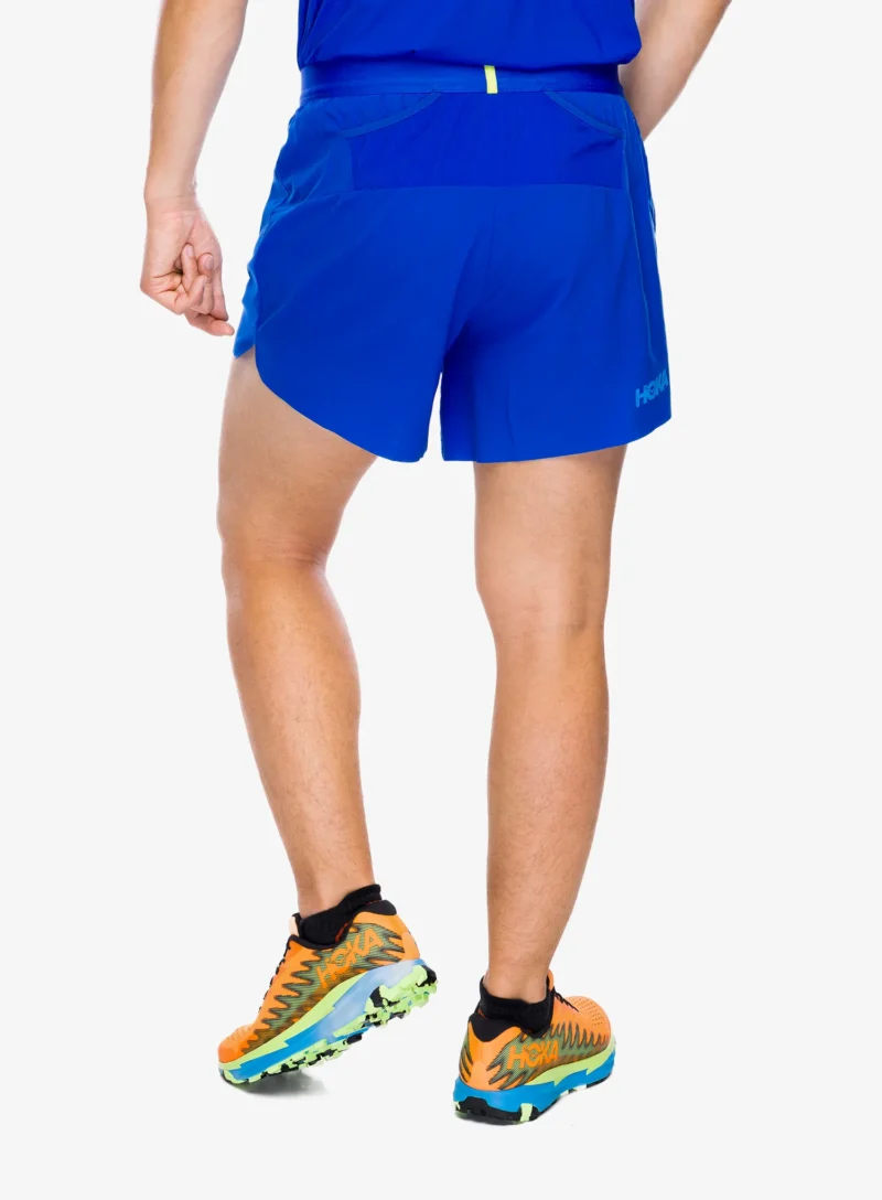 Pantaloni scurti alergare Hoka Glide 5 Short With Brief - ultramarine preţ