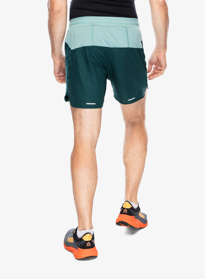 Pantaloni scurti alergare Icebreaker Merino 125 ZoneKnit Speed 6 Shorts - fathom/cloud preţ