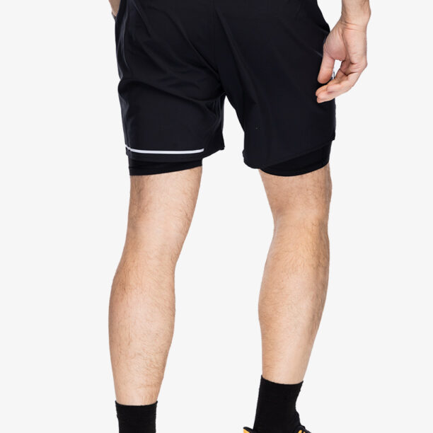 Pantaloni scurti alergare Mammut Aenergy TR 2 in 1 Shorts - black preţ