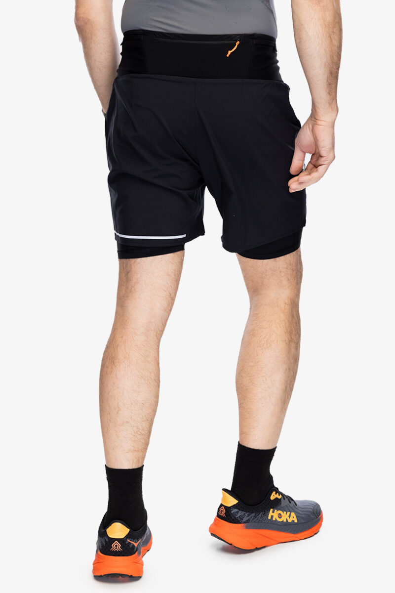 Pantaloni scurti alergare Mammut Aenergy TR 2 in 1 Shorts - black preţ