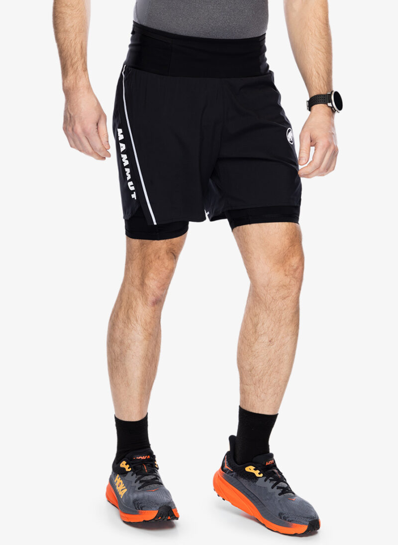 Cumpăra Pantaloni scurti alergare Mammut Aenergy TR 2 in 1 Shorts - black