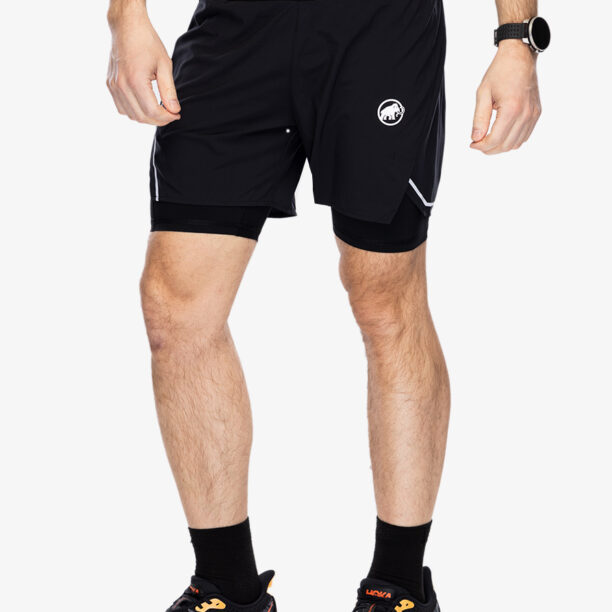 Pantaloni scurti alergare Mammut Aenergy TR 2 in 1 Shorts - black