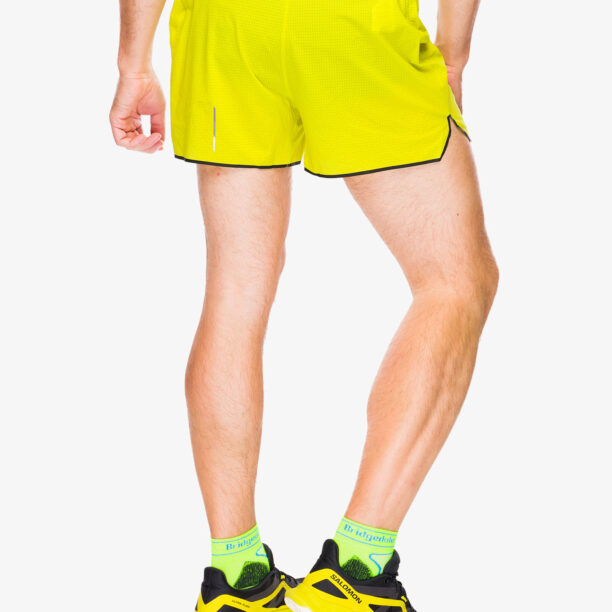 Pantaloni scurti alergare Salomon Sense Aero 3 Short - sulphur spring preţ