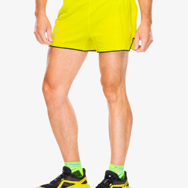 Cumpăra Pantaloni scurti alergare Salomon Sense Aero 3 Short - sulphur spring