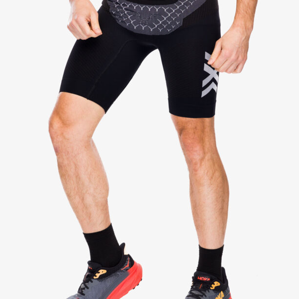 Pantaloni scurti alergare X-Bionic Twyce 4.0 Running Shorts - opal black/arctic white