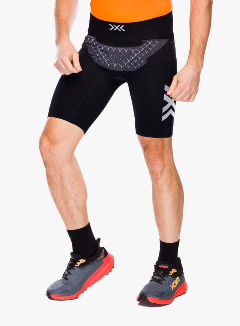 Pantaloni scurti alergare X-Bionic Twyce 4.0 Running Shorts - opal black/arctic white