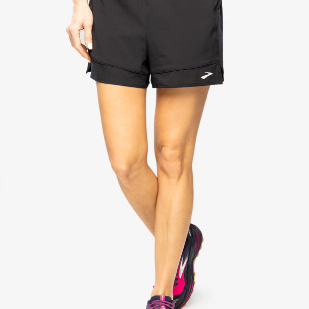 Cumpăra Pantaloni scurti alergare femei Brooks High Point 3 2-in-1 Short - black