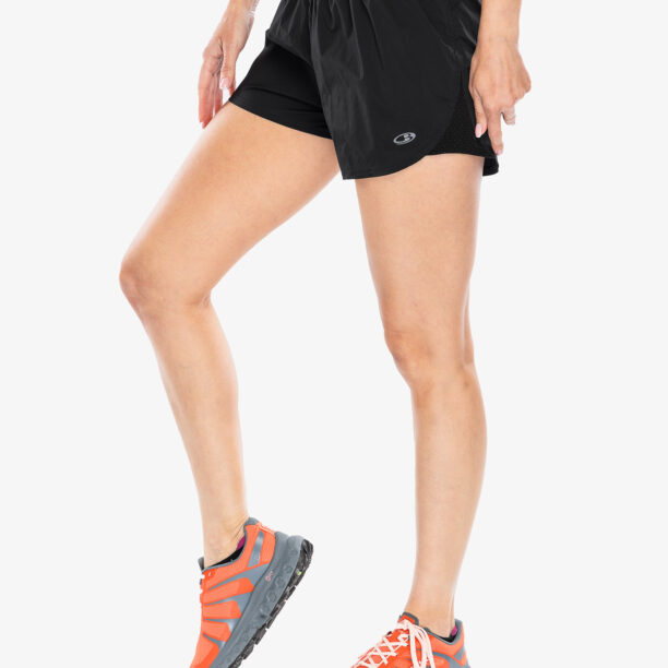 Original Pantaloni scurti alergare femei Icebreaker Impulse Running Shorts - black