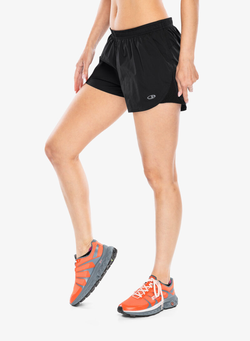 Original Pantaloni scurti alergare femei Icebreaker Impulse Running Shorts - black