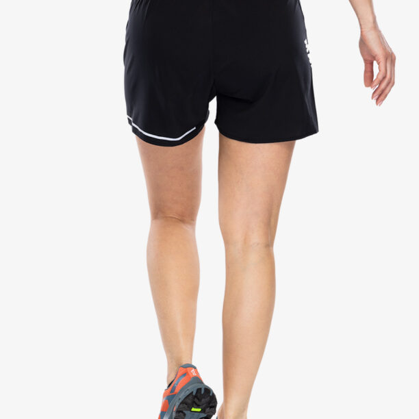 Pantaloni scurti alergare femei Mammut Aenergy TR 2 in 1 Shorts - black/black preţ