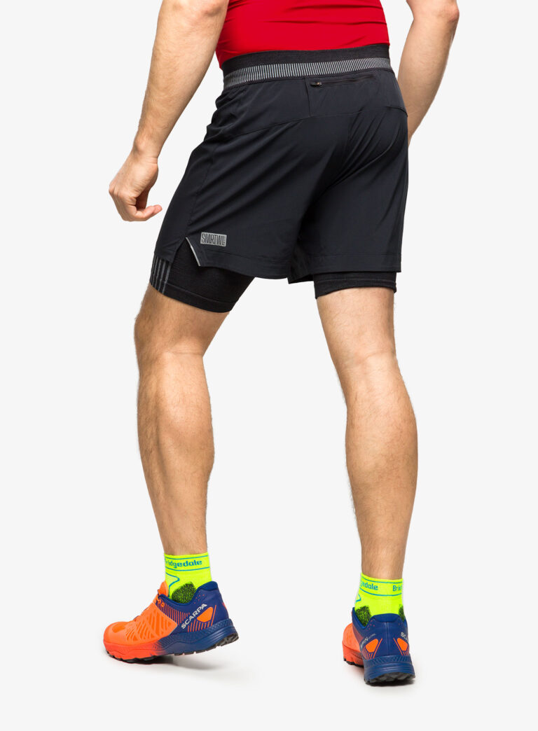 Pantaloni scurti barbati Smartwool Intraknit Active Lined Short - black preţ