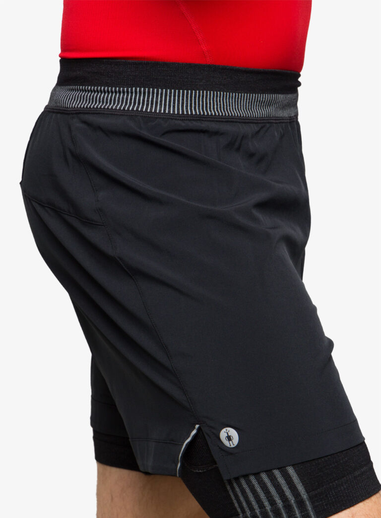 Pantaloni scurti barbati Smartwool Intraknit Active Lined Short - black - imagine 6