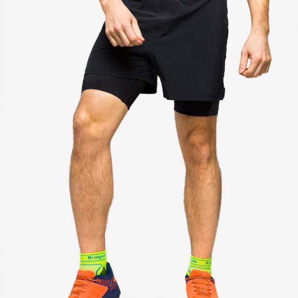 Pantaloni scurti barbati Smartwool Intraknit Active Lined Short - black