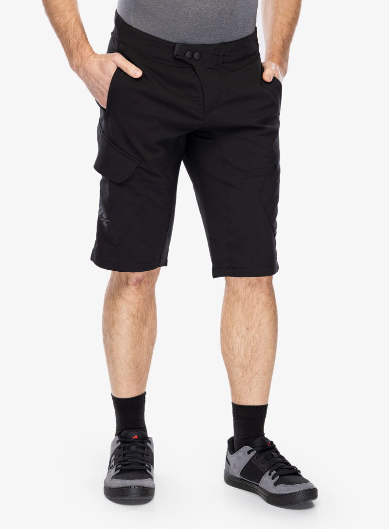 Pantaloni scurti ciclism 100% Ridecamp Short - black