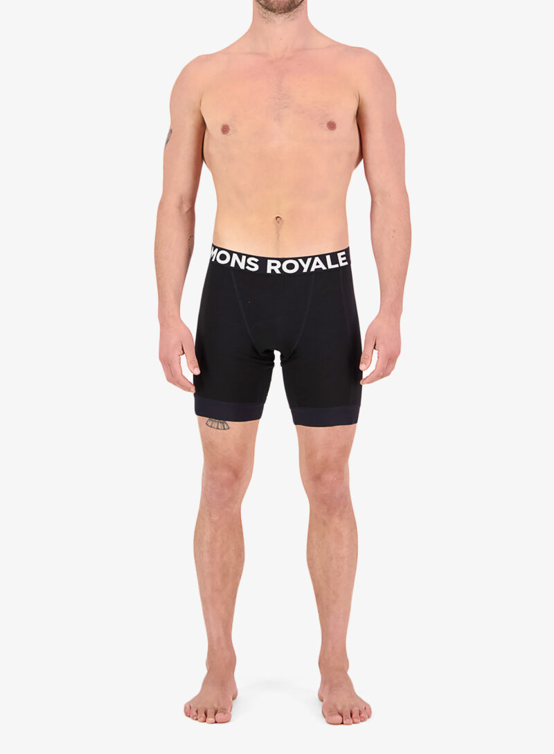 Cumpăra Pantaloni scurti ciclism Mons Royale Epic Merino Shift Bike Short Liner - black/black