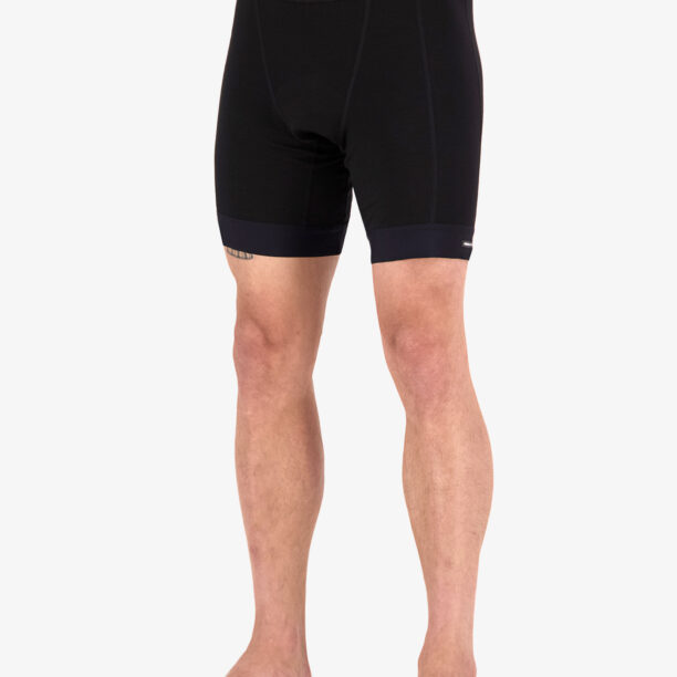 Pantaloni scurti ciclism Mons Royale Epic Merino Shift Bike Short Liner - black/black