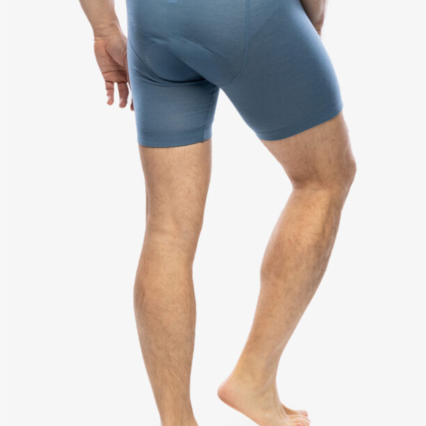 Pantaloni scurti ciclism Mons Royale Low Pro Merino Aircon Bike Short Liner - blue slate preţ