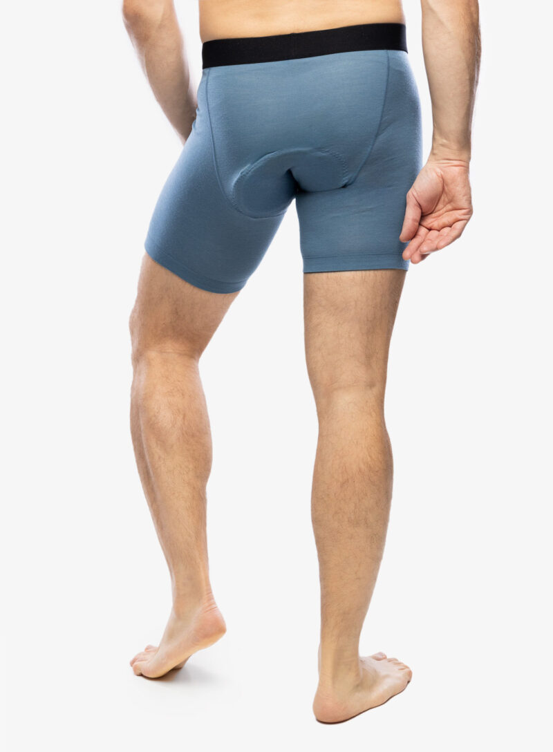 Preţ Pantaloni scurti ciclism Mons Royale Low Pro Merino Aircon Bike Short Liner - blue slate