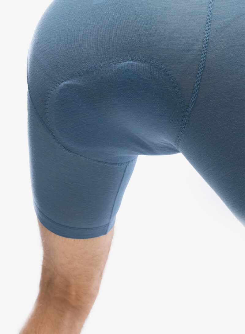 Original Pantaloni scurti ciclism Mons Royale Low Pro Merino Aircon Bike Short Liner - blue slate