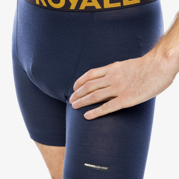 Original Pantaloni scurti ciclism Mons Royale Low Pro Merino Aircon Bike Short Liner - midnight