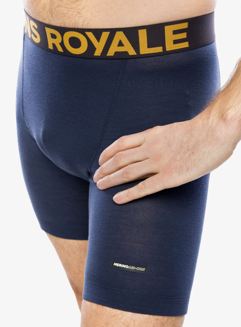 Original Pantaloni scurti ciclism Mons Royale Low Pro Merino Aircon Bike Short Liner - midnight