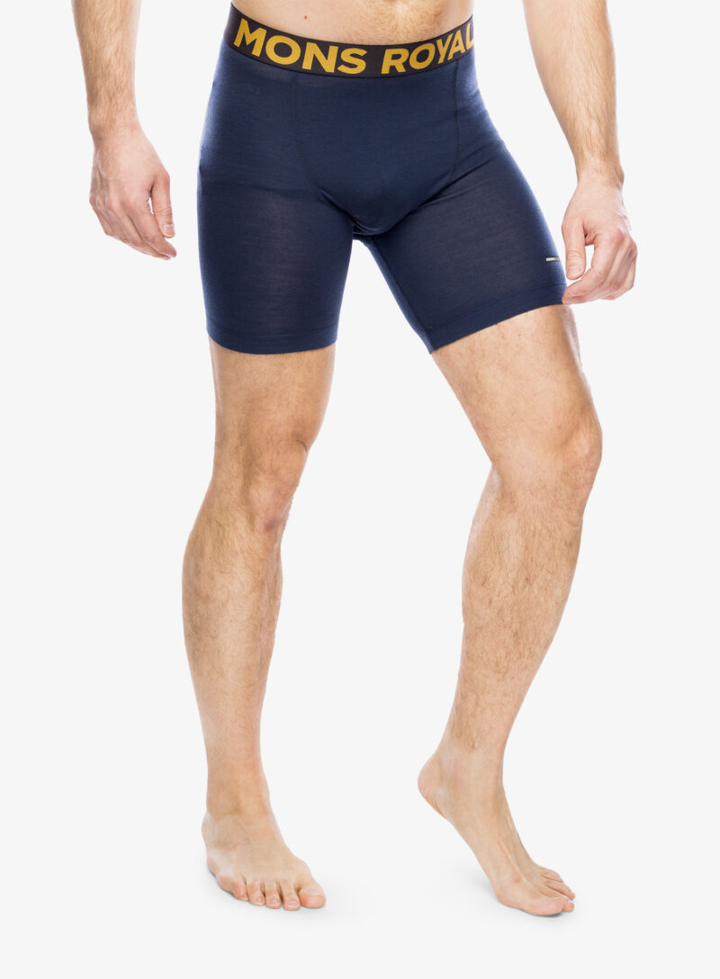 Pantaloni scurti ciclism Mons Royale Low Pro Merino Aircon Bike Short Liner - midnight