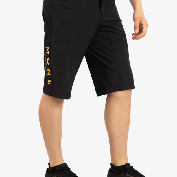 Original Pantaloni scurti ciclism Mons Royale Momentum 2.0 Bike Shorts - black/gold