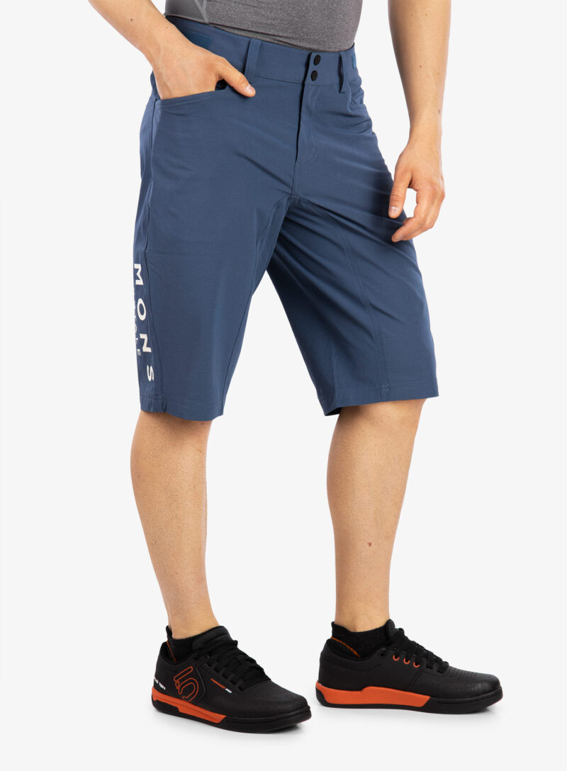 Cumpăra Pantaloni scurti ciclism Mons Royale Momentum 2.0 Bike Shorts - dark denim