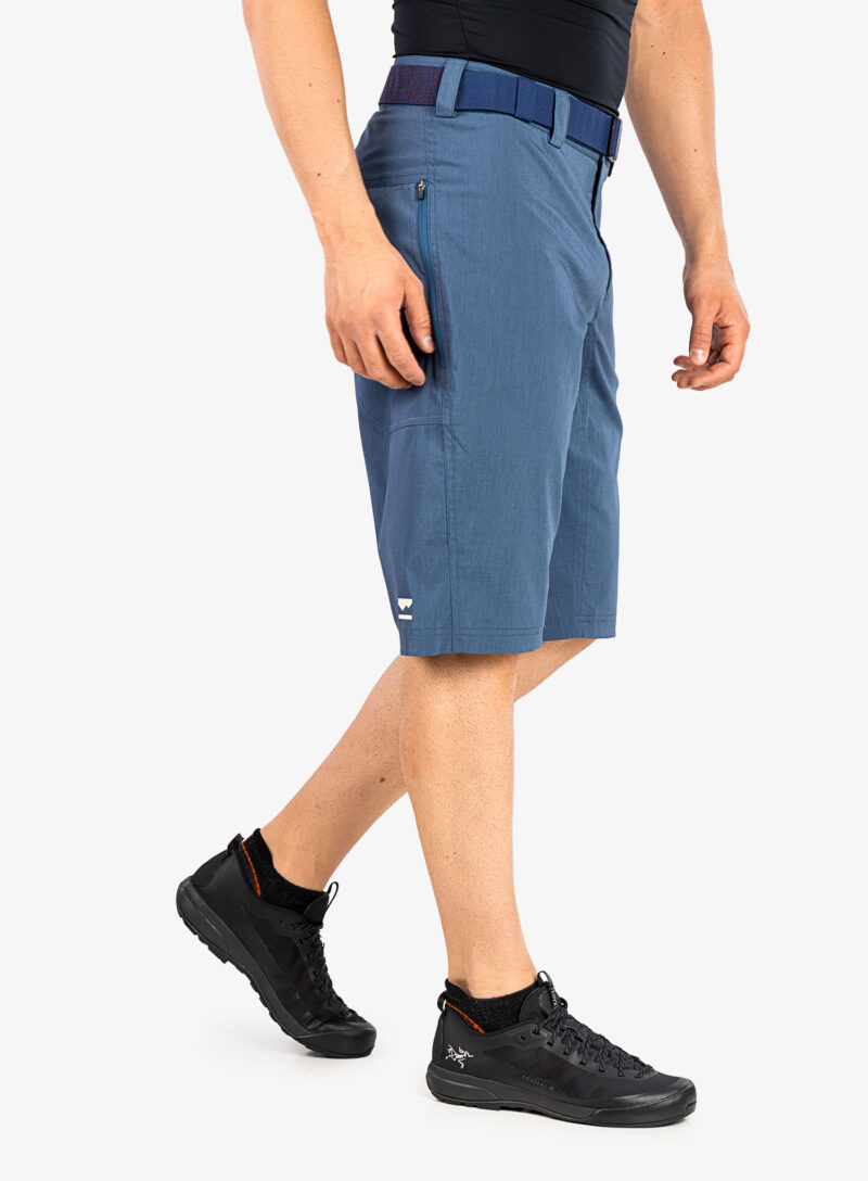 Original Pantaloni scurti ciclism Mons Royale Virage Bike Shorts - dark denim