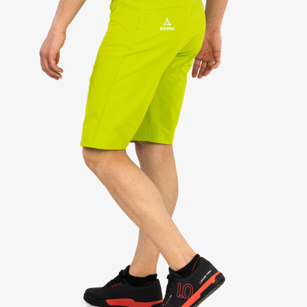 Pantaloni scurti ciclism Schoffel Shorts Mellow Trail M - lime green preţ