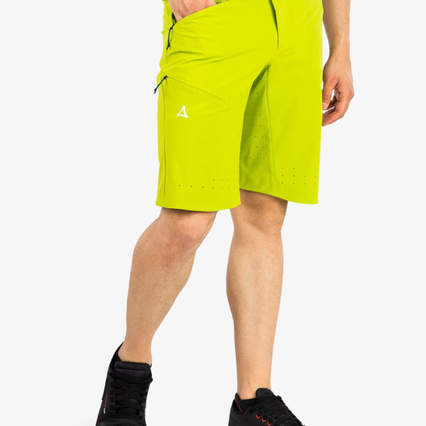 Cumpăra Pantaloni scurti ciclism Schoffel Shorts Mellow Trail M - lime green