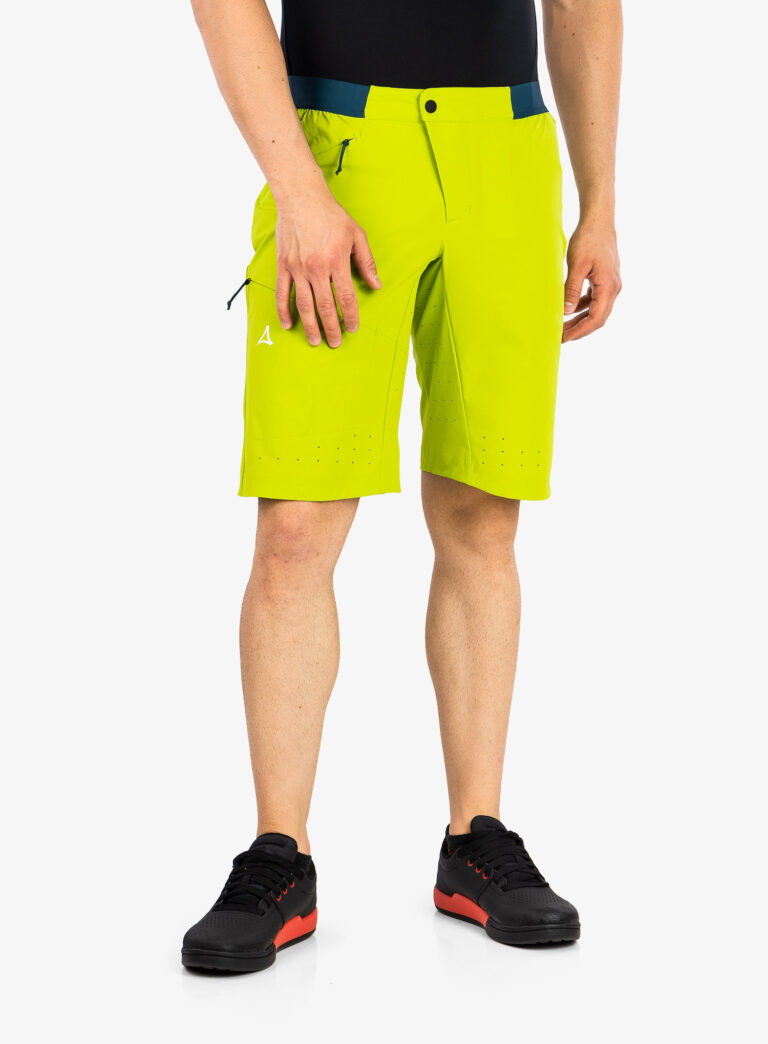 Original Pantaloni scurti ciclism Schoffel Shorts Mellow Trail M - lime green