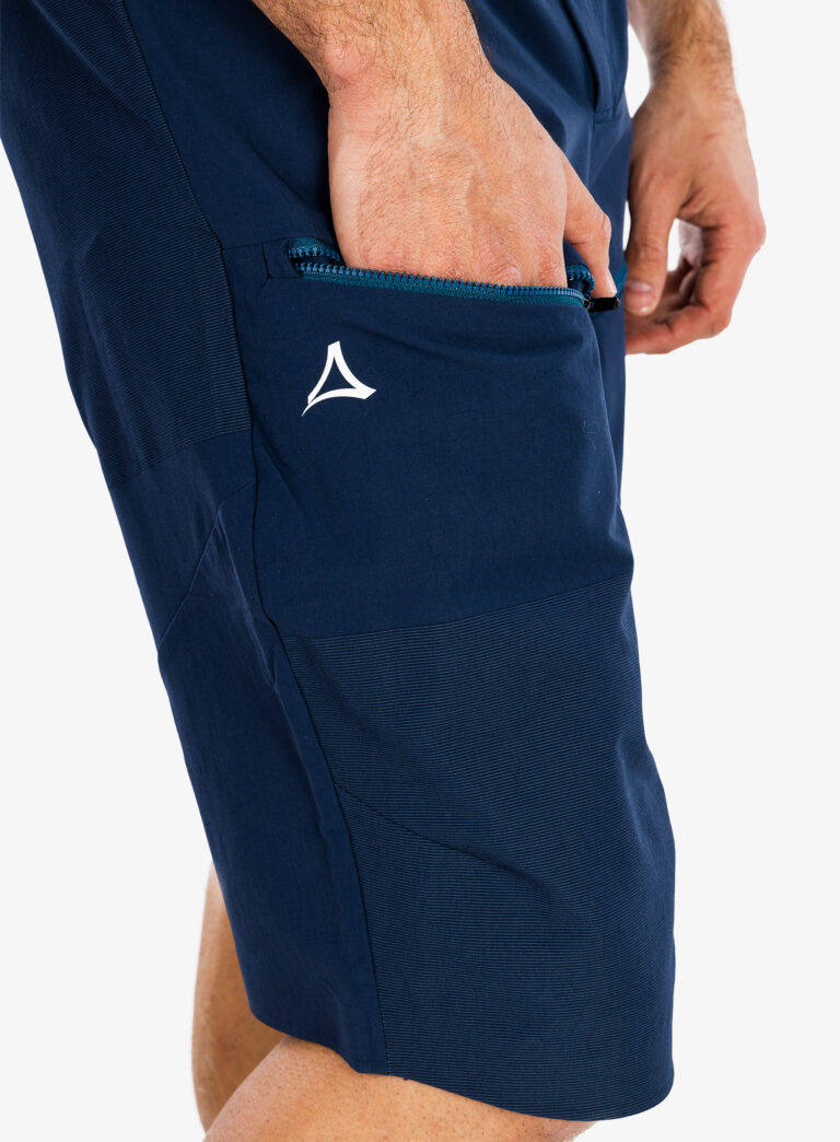 Original Pantaloni scurti ciclism Schoffel Shorts Steep Trail M - dress blue