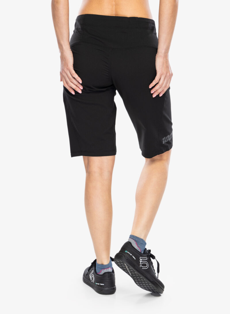 Preţ Pantaloni scurti ciclism femei 100% Ridecamp Short - black