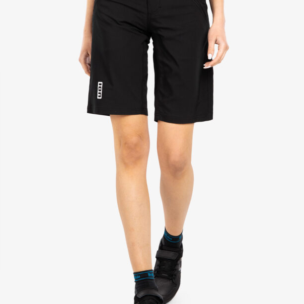 Cumpăra Pantaloni scurti ciclism femei ION Logo - black