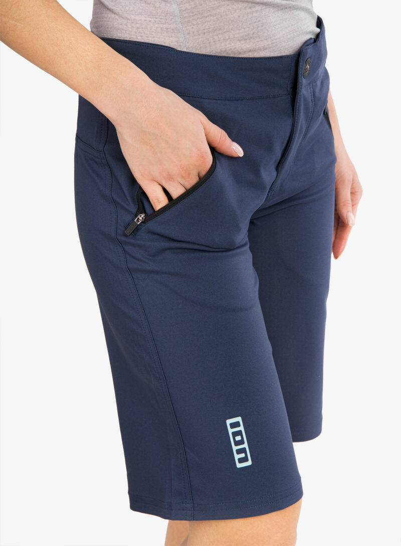 Original Pantaloni scurti ciclism femei ION Logo - indigo dawn