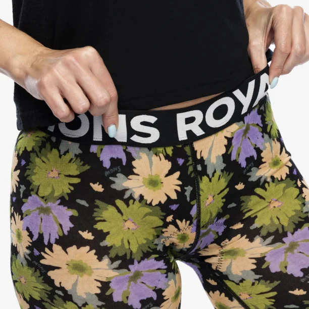 Original Pantaloni scurti ciclism femei Mons Royale Low Pro Merino Aircon Bike Short Liner - alpine bloom