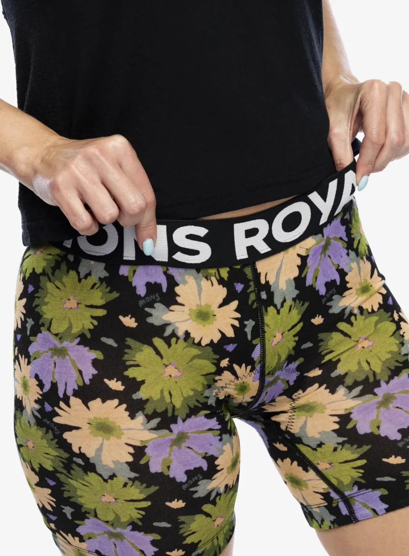 Original Pantaloni scurti ciclism femei Mons Royale Low Pro Merino Aircon Bike Short Liner - alpine bloom