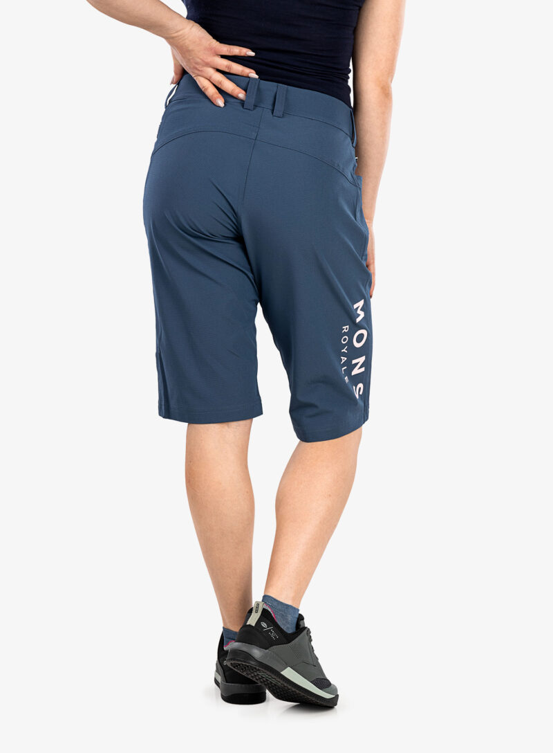 Pantaloni scurti ciclism femei Mons Royale Momentum 2.0 Bike Shorts - dark denim preţ