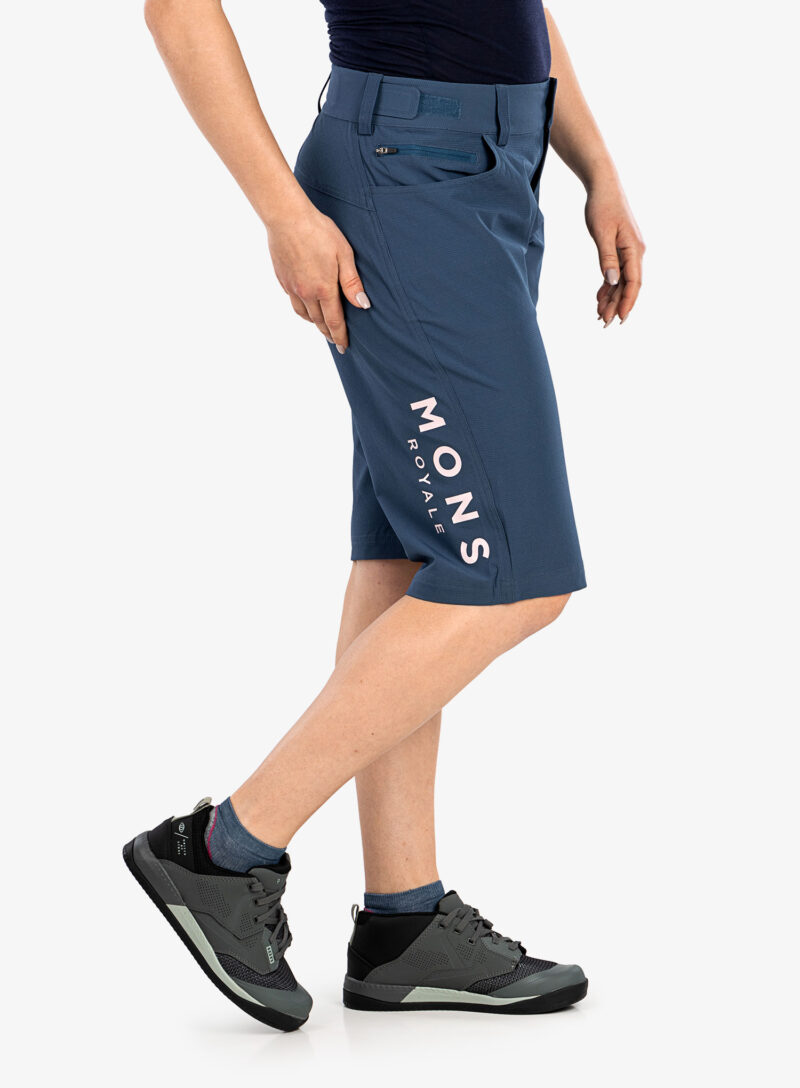 Cumpăra Pantaloni scurti ciclism femei Mons Royale Momentum 2.0 Bike Shorts - dark denim