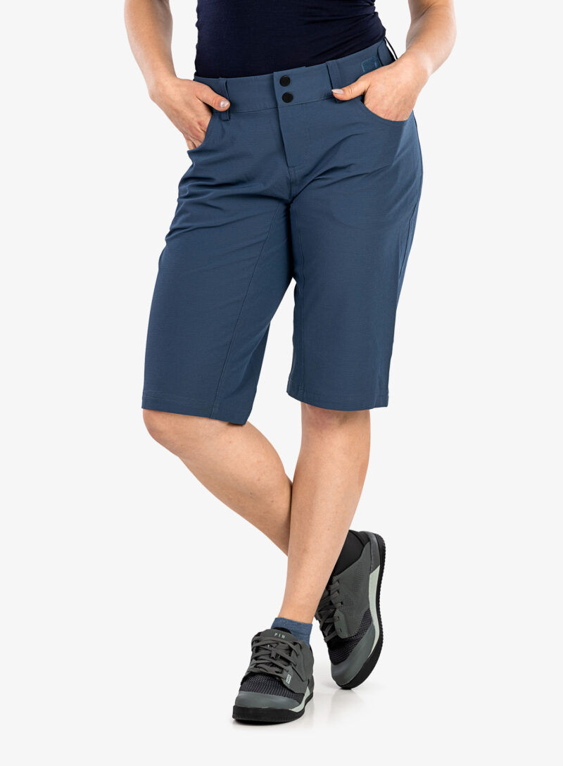 Pantaloni scurti ciclism femei Mons Royale Momentum 2.0 Bike Shorts - dark denim